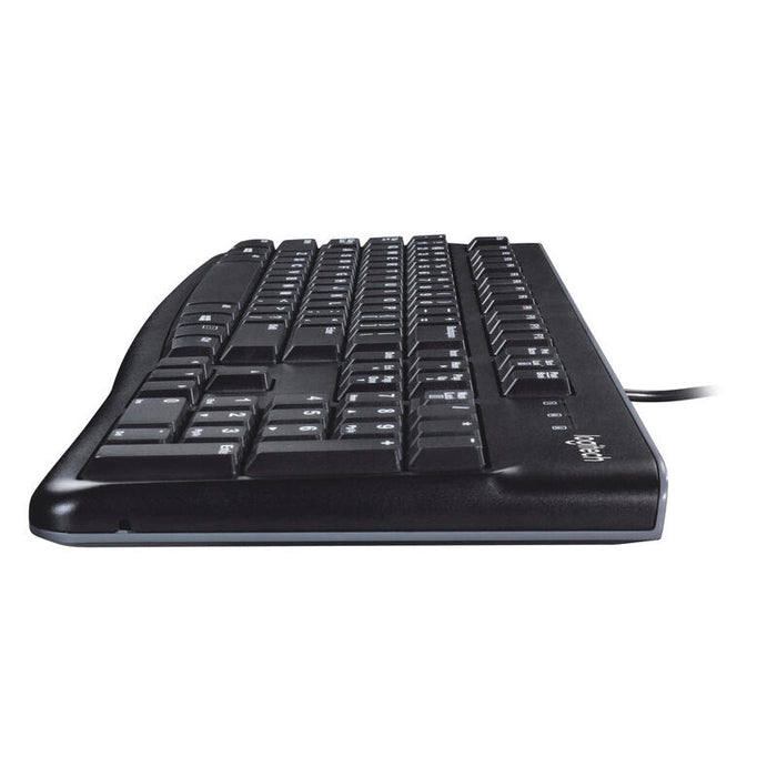 Teclado Logitech K120 Inglés Eeuu Usb Qwerty Negro