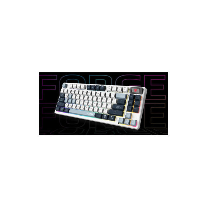 Teclado Msi Forge Gk600 Tkl W Sky Es