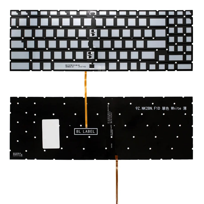 Teclado Retroiluminado Para Msi Ms-1799 Ms-179B