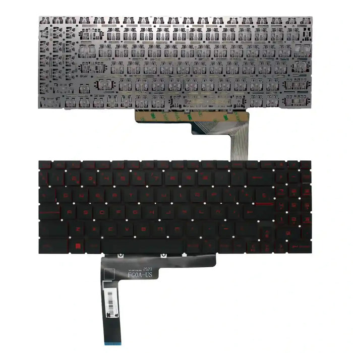 Teclado Retroiluminado Para Msi Ms-1799 Ms-179B