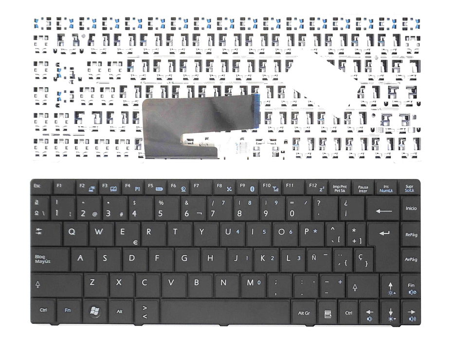 Teclado Para Portátil Msi X340 Ms-6837D V103522Ak1 S1N-1Ees2C1-Sa0