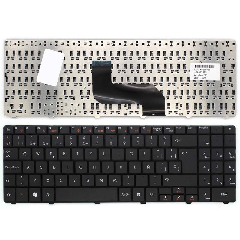 Teclados recambio para Packard Bell