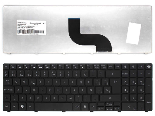 Teclado Para Portátil Packard Bell Easynote Tk85 Tk11 Tm85 Tm86 Tm87 Tm89 Tm81 Te11Bz V104730Dk2