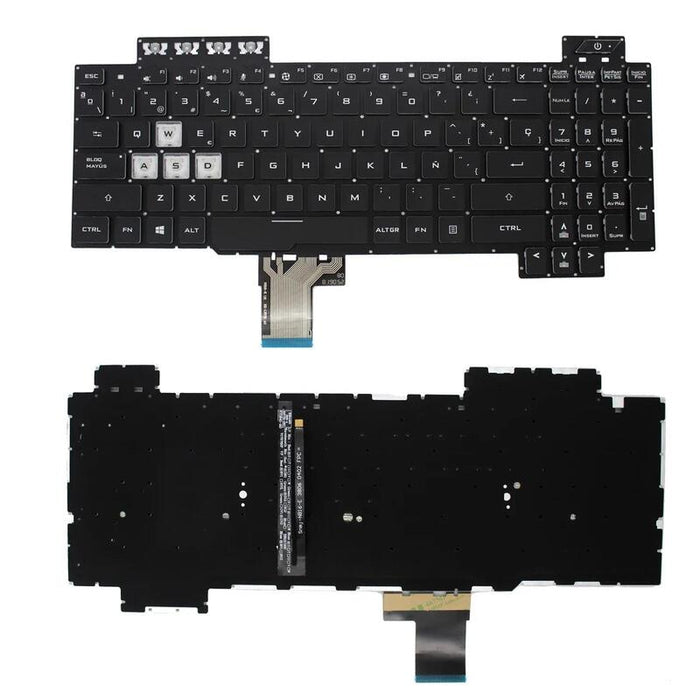 Teclado Para Portátil Asus Rog Strix Gl504 Gl504g Retroiluminado Sin Marco  V170762f