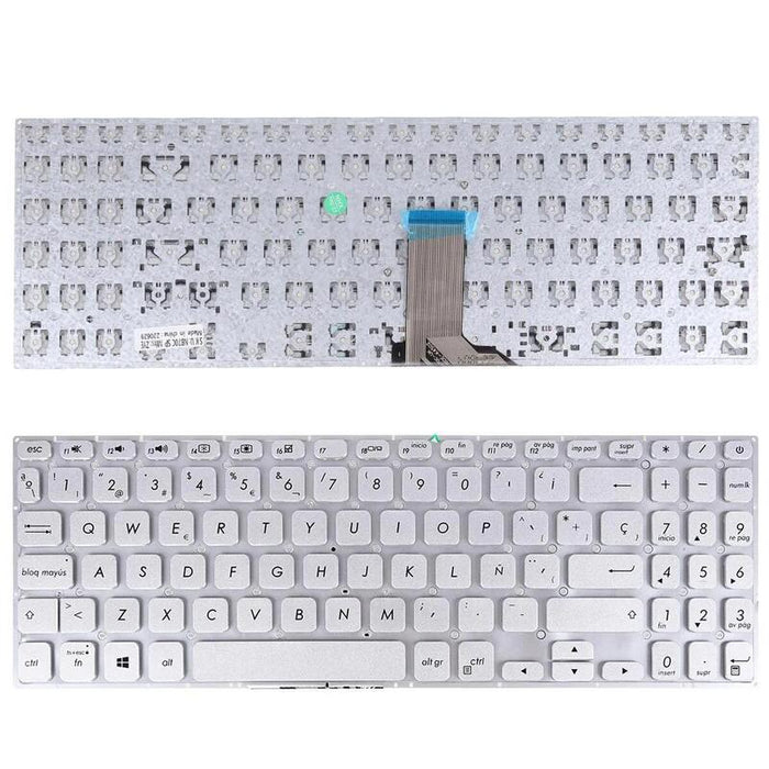Teclado Para Portátil Asus Vivobook S530ua S530un S530fa S5300f S5300fn Plata