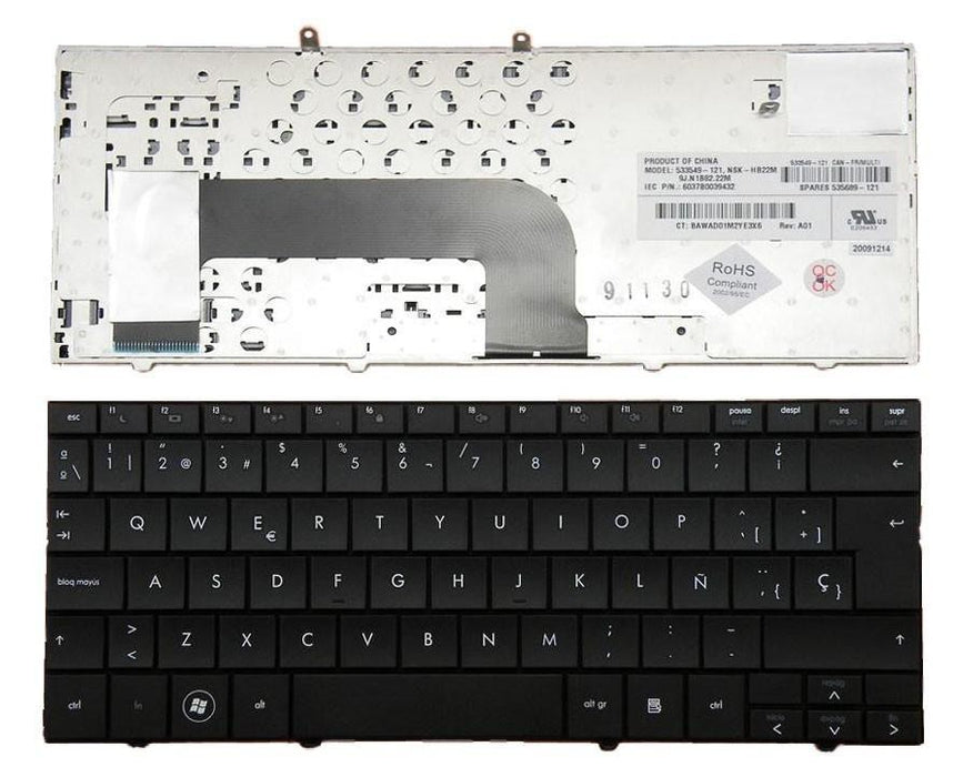 Teclado Para Portátil Hp Mini 110-1000 Compaq Mini