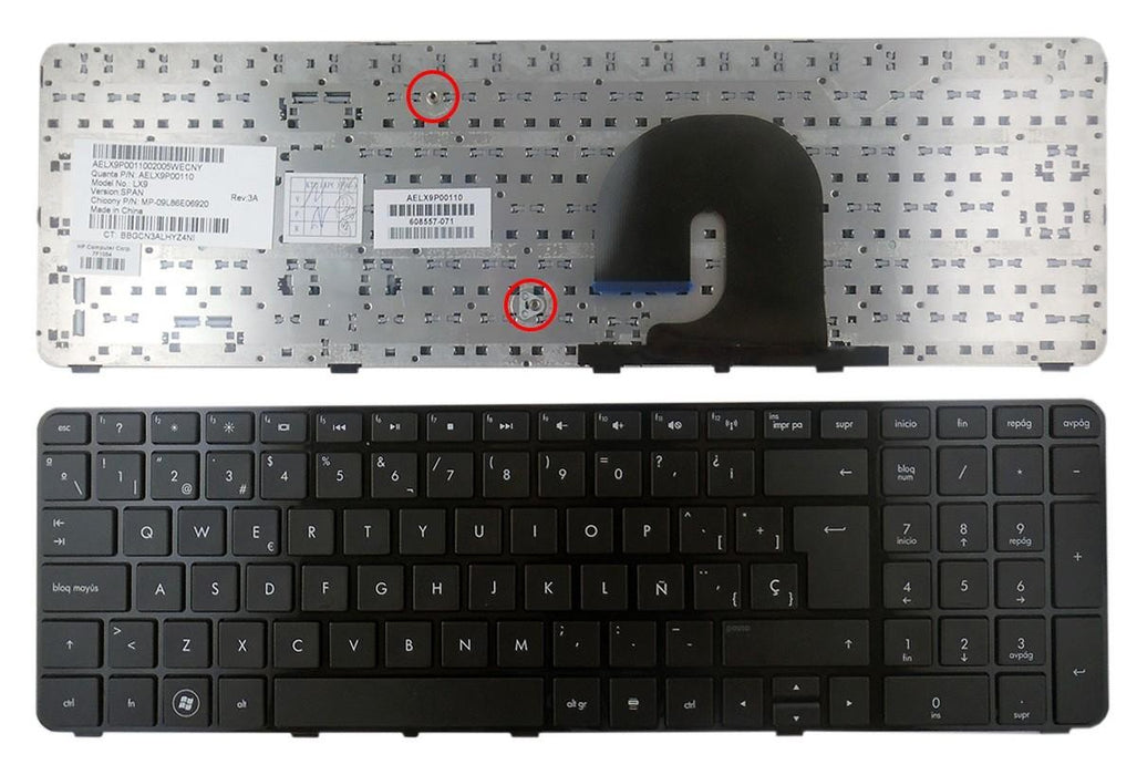 Teclado Para Portátil Hp Pavilion Dv7