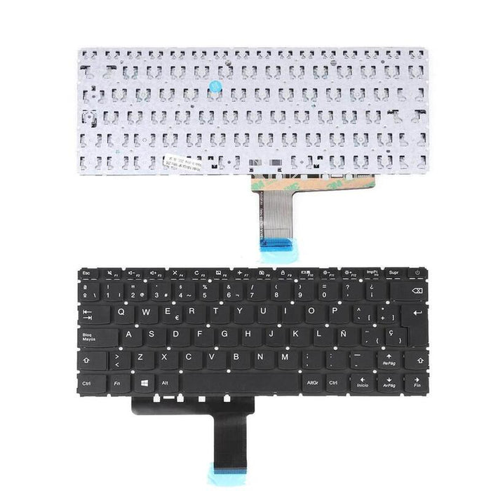 Teclado Para Portátil Lenovo Ideapad 110 14ibr Negro