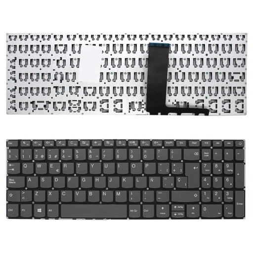Teclado Para Portátil Lenovo Ideapad 320-15Abr 320-15Iap 320-15Ast 320-15Ikb Gris Win8 Sin Marco