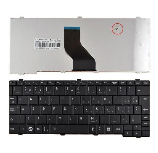 Teclado Para Portátil Toshiba Satellite Mini Nb250 Nb200 Nb255 Nb201 Nb205 Nb305
