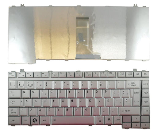 Teclado Para Portátil Toshiba Satellite A200 A300 L300 Plateado