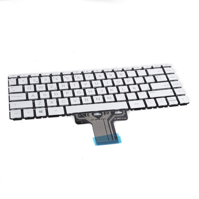 Teclado Plateado Para Portátil Hp Pavilion 14-Da 14-Df 14-Dh 14-Dk 14-Dr 14-Dq | L15600-001