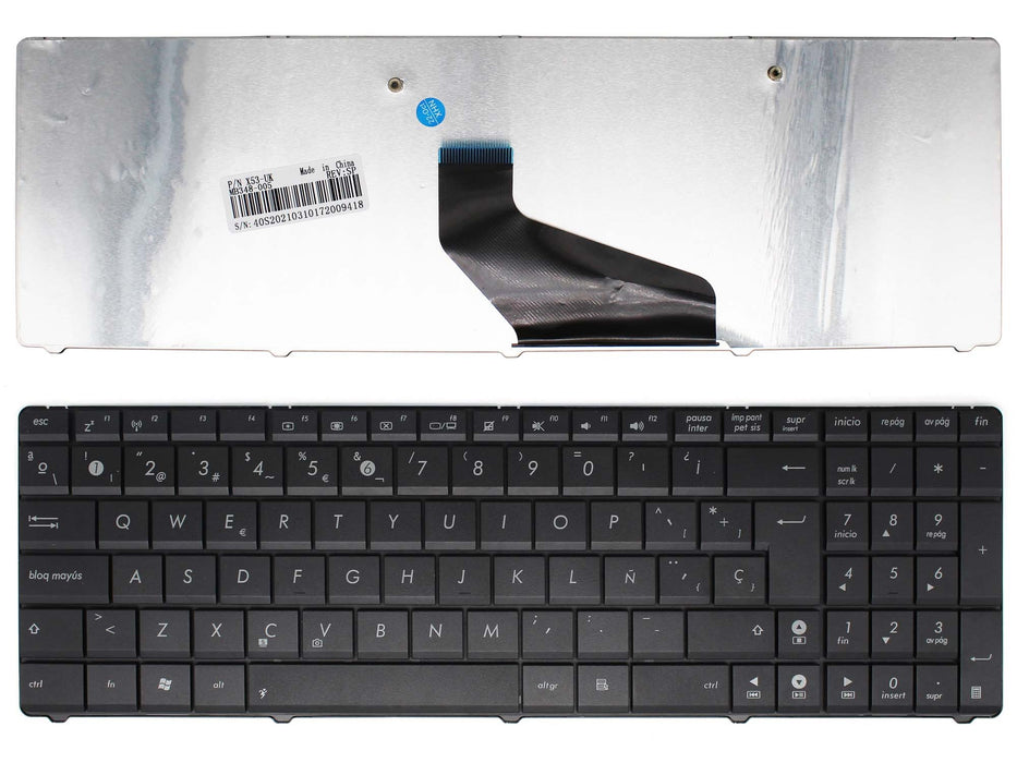 Teclado Para Portátil Asus A53U A53B A53T Series V118502Ak1 Mp-10A76E0-6983 Sn7114
