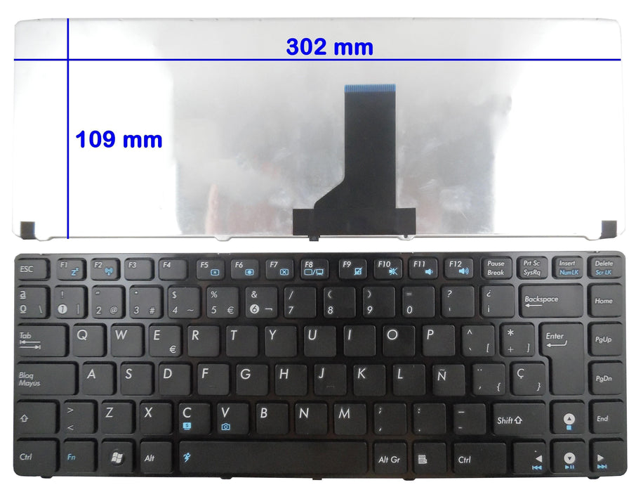 Teclado Para Portátil Asus Ul30 Negro