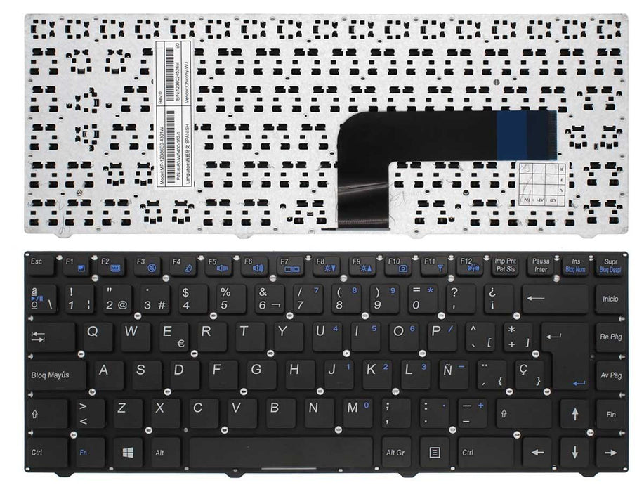 Teclado Para Portátil Clevo W540 W5400