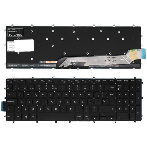 Teclado Retroiluminado Para Portátil Dell Latitude 15-7566 15-7567