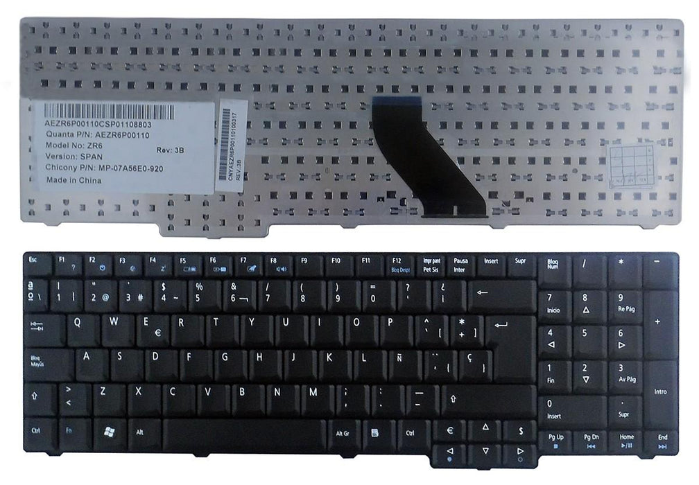 Teclado Para Portatil Emachines E528 E728 Zk2 Aezk2P00010 9J.N8782.R0S