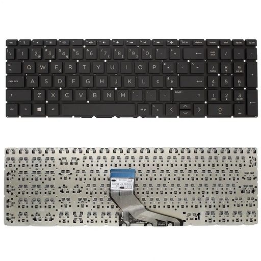 Teclado Para Portátil Hp 250 G7 255 G7 15-Da 15-Db 15-Dw 255 G7 256 G7 Nsk-Xn4Sc Negro Portugués