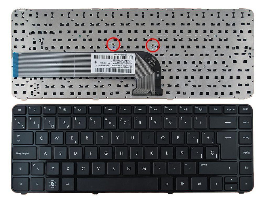Teclado Para Portátil Hp Pavilion Dv4-3000 Dv4-4000