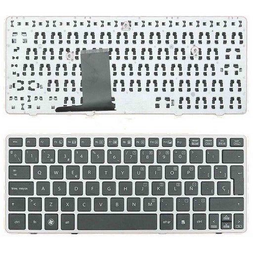 Teclado Para Portátil Hp Elitebook 2560P 2570P Marco Plata