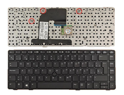 Teclado Para Portatil Hp Elitebook 8460P Con Pointstick 700945-Dd1, 702651-Dd1
