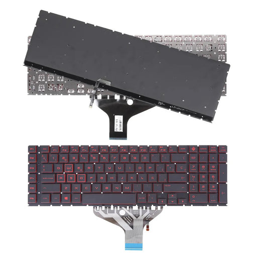 Teclado Para Portátil Hp Omen 17-Cb 17-Cb0002Ca 17-Cb0020Nr 17-Cb0040Nr 17-Cb0050Nr 17-Cb0070Nr Tpn-C144 17-Cb0080Nr Negro