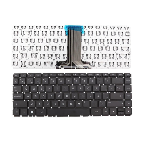 Teclado Para Portátil Hp Pavilion 14-Bs 14-Bs000 14-Bs100 14-Bs500 Negro Intro Pequeño