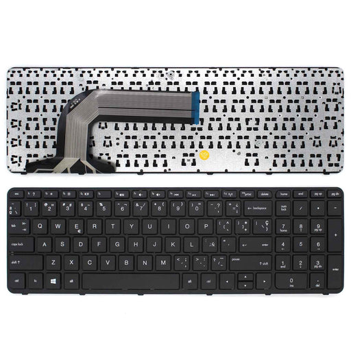 Teclado Hp Pavilion 17-E 17-N Con Marco Intro Pequeño Para Portátil