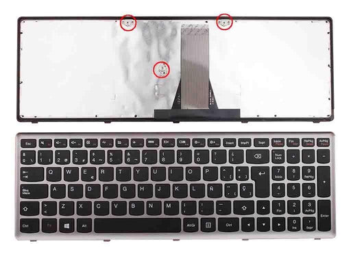 Teclado Para Portátil Lenovo G505S G500C G500S S500 Gris