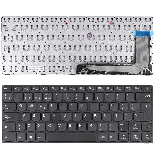 Teclado Para Portátil Lenovo Ideapad 110-14Isk Negro