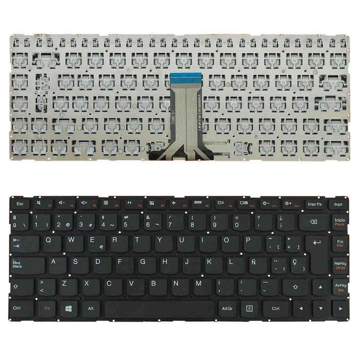 Teclado Para Portátil Lenovo S41-35 S41-70 S41-75 U41-70 Negro Sin Marco