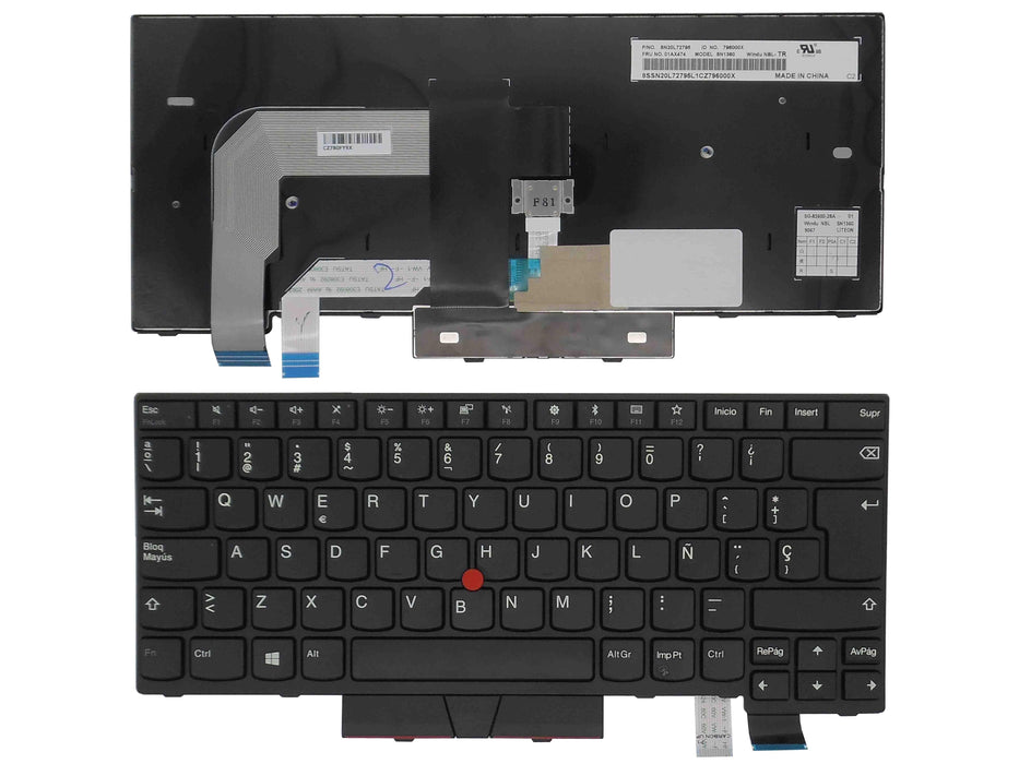 Teclado Para Portátil Lenovo Thinkpad T460 T470 T480