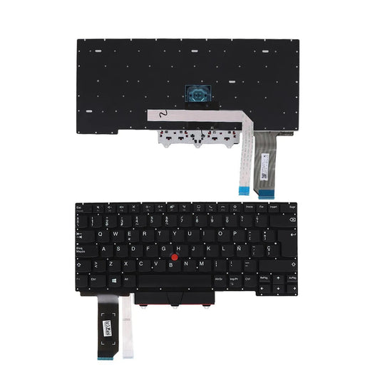 Teclado Para Portátil Lenovo Thinkpad E14 Gen 2 20T6 20T7 20Ta 20Tb Negro
