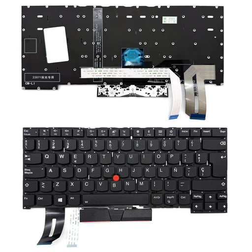 Teclado Retroiluminado Para Portátil Lenovo Thinkpad T490S Pk131Br1B10