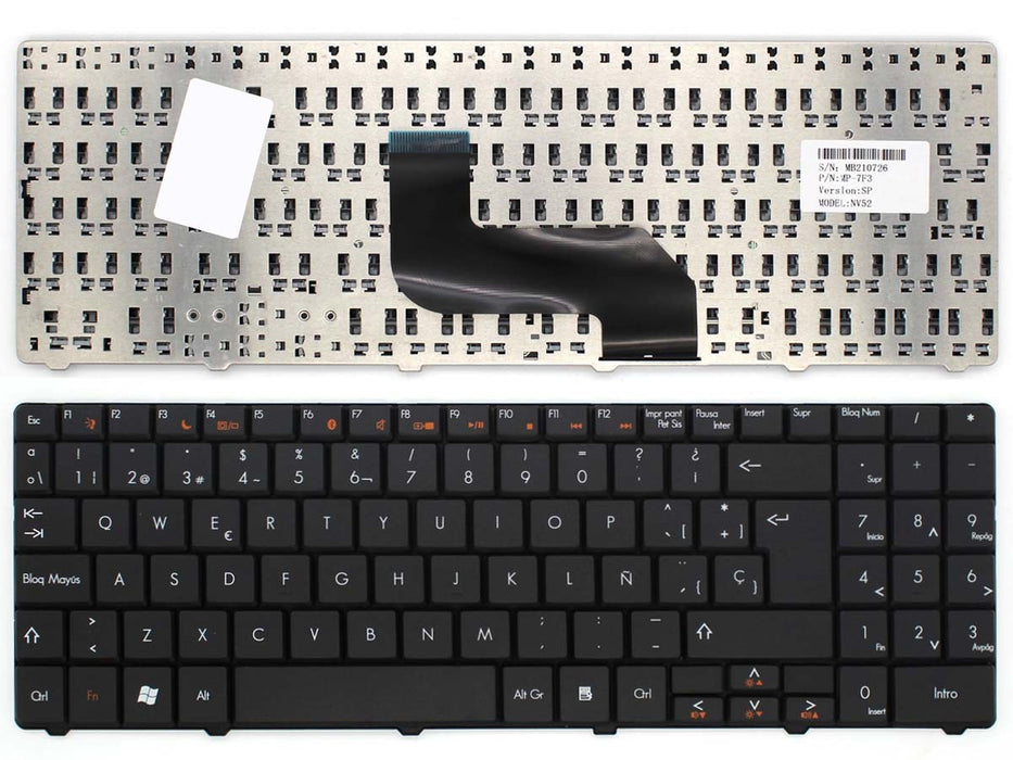 Teclado Para Portátil Packard Bell Easynote Ms2273 Nv5405E Nv5409H Tj76 Tj78