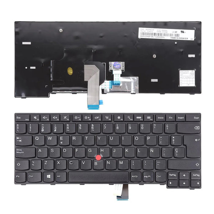 Teclado Para Portátil Thinkpad E450 E455 E450C Negro