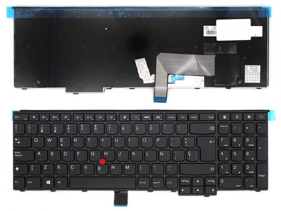 Teclado Para Portátil Lenovo Thinkpad E545 E540 E531 Negro