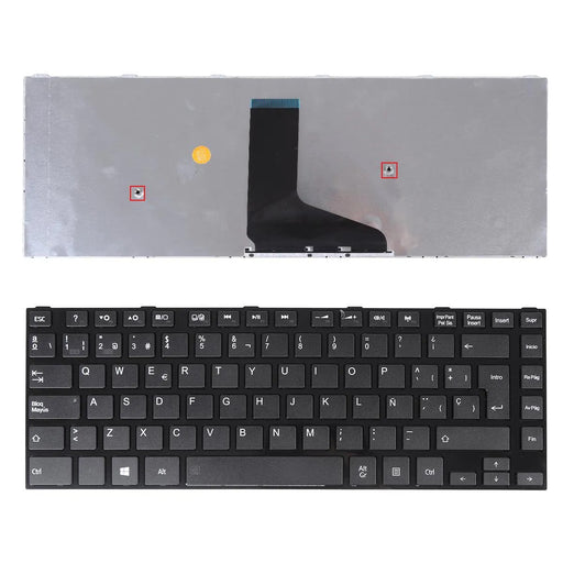 Teclado Para Portátil Toshiba L40 L40-A L40D-A C40-A C40-D C40 S40 Negro
