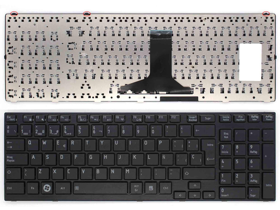 Teclado Para Portátil Toshiba Satellite A660 A665