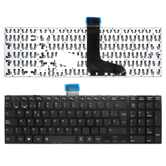 Teclado Para Portátil Toshiba Satellite C50D-B Sp149180791 Ncb1253 Negro