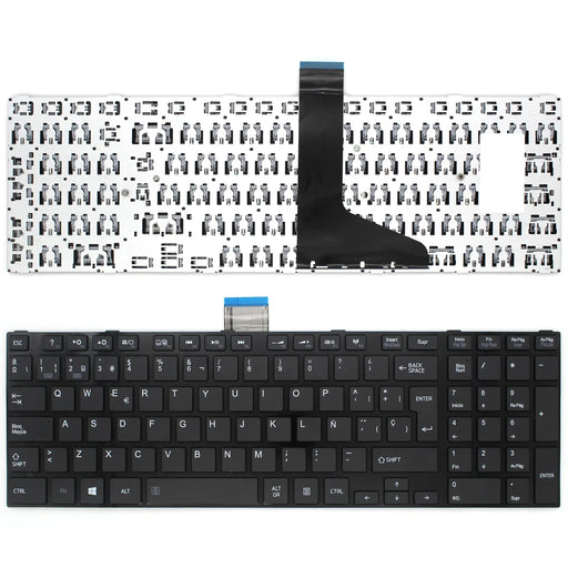 Teclado Para Portátil Toshiba Satellite C55-A Marco Brillante