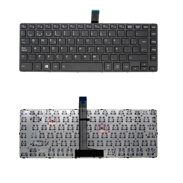 Teclado Para Portátil Toshiba Tecra A40-C-1C0 A40-C-19D G83C000Ha5Zd Latino