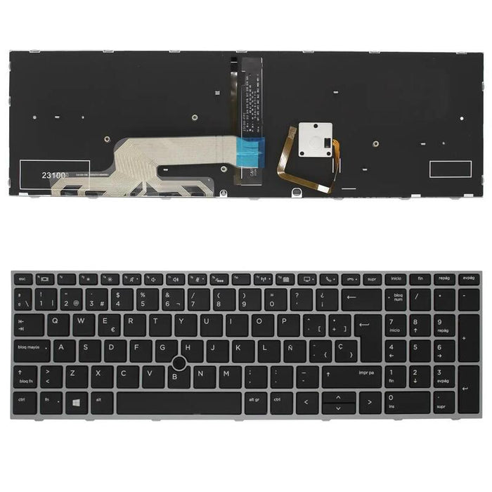 Teclado Retroiluminado Para Portátil Hp Zbook 15 G5 17 G5