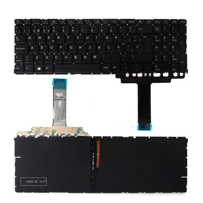 Teclado Retroiluminado Para Portátil Hp Zbook Power G7 15 G8 15 G9 15"