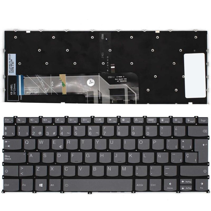 Teclado Retroiluminado Para Portátil Lenovo Ideapad 3 14ada6 3 14alc6 3 14itl6