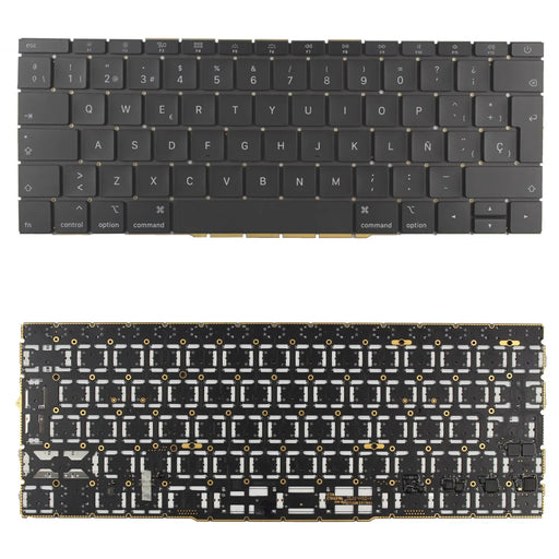 Teclado Retroiluminado Para Portátil Apple Macbook Pro A1708 13.3" Negro