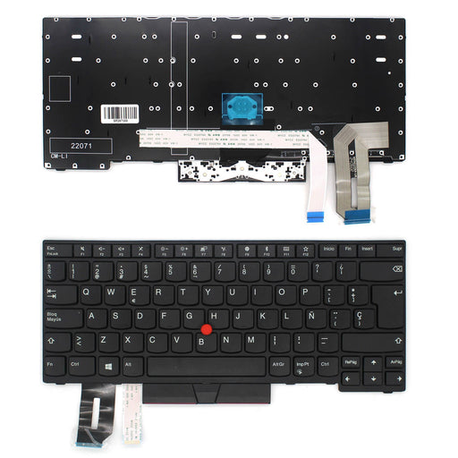 Teclado Retroiluminado Para Portátil Lenovo Thinkpad T470 T480 T480S T490 T495 L480 L380 L390