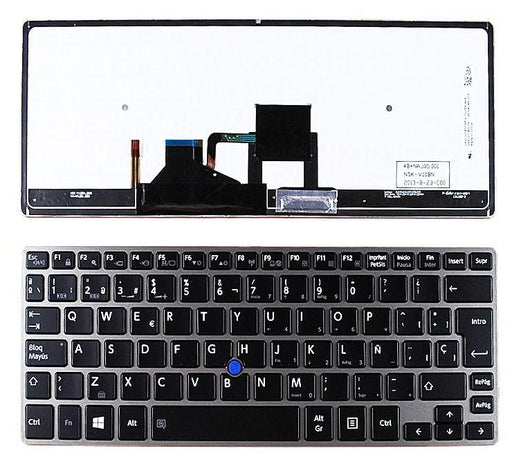 Teclado Retroiluminado Para Portátil Toshiba Portege Z30 Z30-A Z30-C