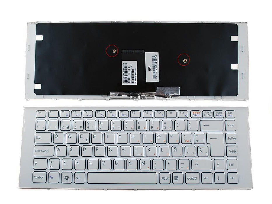 Teclado Para Portátil Sony Vpc-Ea1S1E Vpcea1S1E/B Vpcea1S1E/G