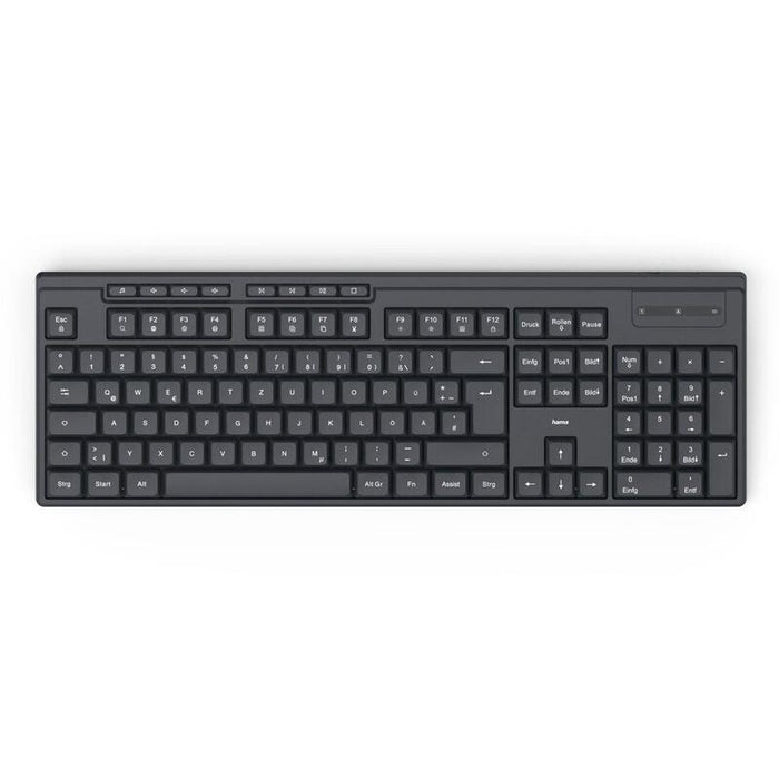 Teclado Wk-200 Inalámbrica Negra